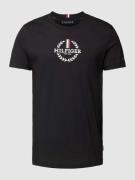Tommy Hilfiger Slim Fit T-Shirt mit Rundhalsausschnitt in Black, Größe...