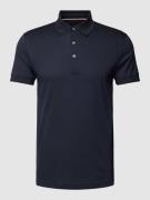 Tommy Hilfiger Regular Fit Poloshirt mit Logo-Stitching in Dunkelblau,...
