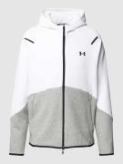 Under Armour Sweatjacke in Two-Tone-Machart Modell 'Unstoppable' in He...