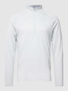 Under Armour Longsleeve mit Troyer-Kragen Modell 'Tech 2.0' in Hellgra...