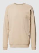 VAUDE Sweatshirt mit Raglanärmeln Modell 'MINEO' in Offwhite, Größe XL