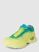 ARMANI EXCHANGE Sneaker in Two-Tone-Machart Modell 'ENGLISH' in Neon G...