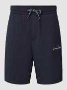 ARMANI EXCHANGE Shorts mit elastischem Bund in Dunkelblau, Größe XXL