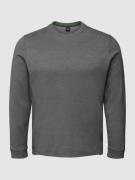 BOSS Green Sweatshirt mit Rundhalsausschnitt Modell 'Salbo Curved' in ...