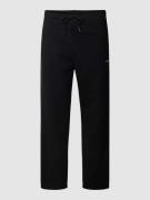 BOSS Green Sweatpants mit Label-Print Modell 'Hadim' in Black, Größe M