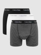 Calvin Klein Underwear Trunks mit Logo-Bund im 3er-Pack in Weiss, Größ...