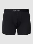 Calvin Klein Underwear Trunks mit Logo-Bund Modell 'BOXER' in Black, G...