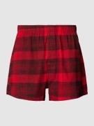 Calvin Klein Underwear Boxershorts mit Tartan-Karo in Rot, Größe M