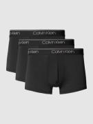 Calvin Klein Underwear Trunks mit elastischem Bund in Black, Größe S