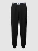Calvin Klein Underwear Pyjama-Hose mit elastischem Label-Bund in Black...