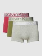 Calvin Klein Underwear Trunks mit elastischem Bund im 3er-Pack in Oliv...