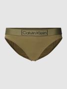 Calvin Klein Underwear String mit elastischem Logo-Bund in Oliv, Größe...