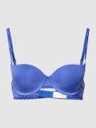 Calvin Klein Underwear BH mit Label-Details Modell 'Flirty' in Blau, G...