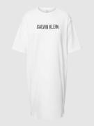 Calvin Klein Underwear Nachthemd mit Rundhalsausschnitt in Weiss, Größ...