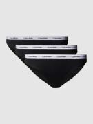 Calvin Klein Underwear Slip in unifarbenem Design im 3er-Pack in Black...