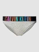 Calvin Klein Underwear Slip mit elastischem Logo-Bund in Hellgrau, Grö...