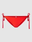 Calvin Klein Underwear Bikini-Slip mit Strukturmuster in Rot, Größe XS