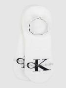 CK Calvin Klein High Cut Füßlinge mit Logo in Weiss, Größe 40/46