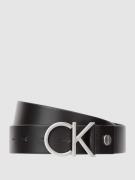 CK Calvin Klein Ledergürtel mit Label-Applikation in Black, Größe 85