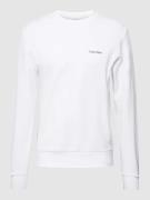 CK Calvin Klein Sweatshirt mit Logo-Detail in Weiss, Größe M