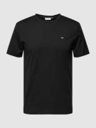 CK Calvin Klein T-Shirt mit Label-Detail in Black, Größe S