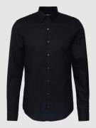 CK Calvin Klein Slim Fit Business-Hemd mit Label-Stitching Modell 'Bar...