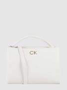 CK Calvin Klein Handtasche in Leder-Optik in Ecru, Größe One Size
