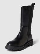 Geox Chelsea Boots aus Leder-Mix Modell 'IRIDEA' in Black, Größe 40