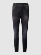 G-Star Raw Skinny Fit Jeans mit Label-Patch in Mittelgrau, Größe 30/32