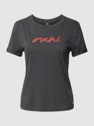G-Star Raw T-Shirt mit Label-Print Modell 'Raw dot' in Anthrazit, Größ...