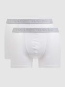 Hanro Trunks mit Label-Details im 2er-Pack in Weiss, Größe S
