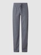 Hanro Pyjama-Hose aus Baumwolle in Dunkelgrau, Größe S