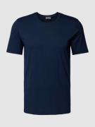 Hanro T-Shirt mit Rundhalsausschnitt in Dunkelblau, Größe M