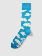 Happy Socks Socken mit Allover-Muster Modell 'Cloudy' in Blau, Größe 4...