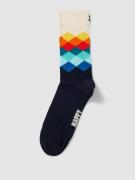 Happy Socks Socken mit grafischem Muster Modell 'Faded Diamond' in Mar...