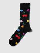Happy Socks Socken mit Allover-Muster in Black, Größe 36/40