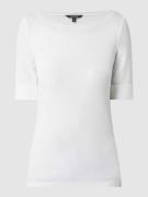 Lauren Ralph Lauren T-Shirt mit Stretch-Anteil in Weiss, Größe XS