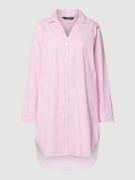 Lauren Ralph Lauren Nachthemd mit Karomuster in Pink, Größe S
