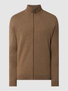 SELECTED HOMME Strickjacke aus Pima-Baumwolle Modell 'Berg' in Sand Me...