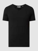 Casual Friday T-Shirt mit Stretch-Anteil Modell 'Lincoln' in Black, Gr...