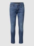 Drykorn Slim Fit Jeans im Used-Look Modell 'WEST' in Blau, Größe 31/34