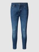 Drykorn Jeans mit Label-Patch Modell 'West' in Blau, Größe 33/34
