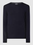 Esprit Collection Pullover aus Wolle in Marine, Größe XXL