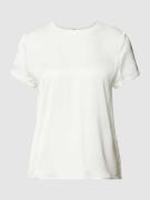 Esprit Collection T-Shirt in Glanz-Optik in Offwhite, Größe XXL