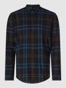 Esprit Collection Regular Fit Freizeithemd aus Baumwollmischung in Bla...