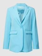 Herzensangelegenheit Blazer mit Pattentaschen in Aqua, Größe 36