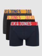Jack & Jones Trunks mit Stretch-Anteil im 3er-Pack Modell 'Crazy' in B...
