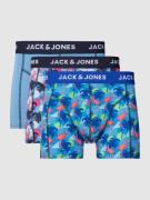 Jack & Jones Trunks mit elastischem Logo-Bund im 3er-Pack Modell 'PUEB...