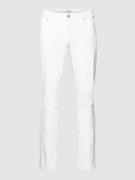 Jack & Jones Slim Fit Jeans im 5-Pocket-Design Modell 'GLENN' in Weiss...