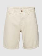 Jack & Jones Jeansshorts mit Label-Patch Modell 'CHRIS' in Offwhite, G...